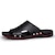 preiswerte Herrensandalen-Herren Sandalen Pantoletten &amp; Flip-Flops Brautkleider schlicht Täglich Kunstleder Halbschuhe Schwarz Weiß Blau Frühling