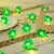 levne LED pásky-Svatý. Patrikova denní světla dekorativní jetele LED řetězová světla 5 m 16,4 stop 50 LED na baterie víla štěstí jetel řetězová světla pro ložnici party hostinu zelená irská dekorace