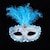 levne rekvizity fotobudky-maškarní péřová maska polomaska dámy dekorace karnevalový festival maska maškarní párty maska
