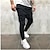 cheap Casual Pants-Men&#039;s Joggers Trousers Baggy Casual Pants Drawstring Elastic Waist Solid Color Comfort Breathable Full Length Daily Streetwear Fashion Classic Loose Fit ArmyGreen Black