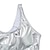 olcso Egyrészes fürdőruhák-Női Szabályos Fürdőruha Egy darab Monokini Fürdőruhák Fürdőruha Csillogás Hasszorító Vékony Tömör szín Aktív Szabadság Fürdőruhák