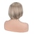 Недорогие старший парик-блондинка боб парик светлые парики для женщин термостойкий синтетический парик прямой боб парик короткие темно-коричневые женские модный дизайн выделенные / балаяж парики