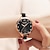 voordelige Quartz horloges-OLEVS Quartz horloges voor Dames Analoog Kwarts Stijlvol Luxe Creatief Titaniumlegering Roestvrij staal Mode