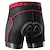 cheap Cycling Underwear &amp; Base Layer-Men&#039;s Cycling Underwear Cycling Padded Shorts Bike Padded Shorts / Chamois Bottoms Sports Grey Black Red Breathable Sweat wicking Clothing Apparel Advanced Race Fit Bike Wear / Stretchy