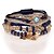 cheap Bracelets-Women&#039;s Bead Bracelet Wrap Bracelet Layered Heart Stylish Simple Acrylic Bracelet Jewelry Light Pink / Dark red / Lake blue For Daily Holiday