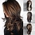 cheap Synthetic Trendy Wigs-Brown Wigs for Women Long Cosplay Party Charming Wigs for Women Mixed Wigs - Black Brown
