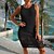 Χαμηλού Κόστους Μπικίνι &amp; Μαγιό-Γυναικεία Μαγιό Που καλύπτει Φόρεμα στην παραλία Κανονικό Μαγιό Πλεκτό Τρύπα Μονόχρωμες Λευκό Μαύρο Φούξια Χακί Μπλε Ρουά Σχήμα U Μαγιό νέος Καθημερινό Διακοπές / Μοντέρνα
