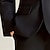 preiswerte Sets-Kinder Jungen Anzug &amp; Blazer Kleidungsset 6 Stück Langarm Weiß Schwarz Volltonfarbe Schleife Party Innen Formell Sanft Standard 3-13 Jahre / Herbst / Winter