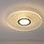 abordables Plafonniers et ventilateurs-45 cm plafonniers led ice crack design métal peint finitions modernes 220-240v