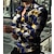 cheap Men&#039;s Graphic Shirts-Men&#039;s Shirt Graphic Shirt Geometric Argyle Turndown Blue 3D Print Daily Holiday Long Sleeve 3D Print Button-Down Clothing Apparel Fashion Designer Casual Breathable