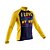 cheap Cycling Jerseys-21Grams Men&#039;s Cycling Jersey Long Sleeve Bike Top with 3 Rear Pockets Mountain Bike MTB Road Bike Cycling Breathable Quick Dry Moisture Wicking Reflective Strips Black Polyester Spandex Sports