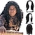 cheap Costume Wigs-Black Wigs For Men Moana Maui Cosplay Wigs Medium Long Curly Natural Black Synthetic Wig For Men (Maui Cosplay For Men)