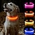 preiswerte Halsbänder, Geschirre und Leinen für Hunde-LED Hundehalsband - Hundehalsband Leuchthalsband tragbare USB wiederaufladbare reflektierende Leuchthalsbänder für kleine mittelgroße Hunde