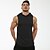 cheap Running &amp; Jogging Clothing-mens workout hooded tank tops bodybuilding muscle t shirt sleeveless gym hoodies,black,large