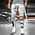 cheap Men&#039;s Printed Sweatpants-Men&#039;s Sweatpants Joggers Trousers Drawstring Side Pockets Elastic Waist Graphic Letter Outdoor Sports Full Length Casual Daily Designer Casual / Sporty Black / White Micro-elastic