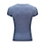 billige Casual T-shirts til mænd-Herre T-shirt Vanlig V-hals Afslappet Ferie Kortærmet Tøj Sport Mode Letvægt Muskel