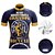 billige Herretrøyer-21Grams Herre Sykkeltrøyer Kortermet Sykkel Jersey Topper med 3 baklommer Fjellsykling Veisykling Pustende Fukttransport Myk Hurtigtørkende Svart Hvit Rød Grafisk Gammel mann Polyester sport Klær