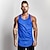 cheap Tank Tops-Men&#039;s Tank Top Vest Top Undershirt Sleeveless Shirt Solid Color Crew Neck Casual Daily Sleeveless Clothing Apparel Sports Fashion Lightweight Big and Tall