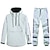 voordelige actieve bovenkleding voor dames-ARCTIC QUEEN Voor heren Dames Ski-jack &amp; broek Skipak Buiten Winter Thermisch Warm Reflecterend waterdicht Winddicht Capuchon 1/4 rits Stoppen Sneeuwpak voor Skiën Snowboarden Wintersporten Berg