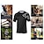 cheap Cycling Clothing-Men&#039;s Short Sleeve Downhill Jersey Mountain Bike MTB Road Bike Cycling Forest Green Black Green Gradient Wolf Bike Spandex Polyester Breathable Quick Dry Moisture Wicking Sports Gradient Wolf