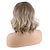Недорогие старший парик-светлые парики для женщин синтетический парик вьющиеся с челкой парик блондинка короткие светлые синтетические волосы