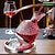 cheap Barware-Luxury Rotating Wine Decanter Lead-Free Clear Crystal Glass Red Wine Aerator Decanter Set Elegant for Wine Lovers