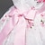 tanie Sukienki-Dzieci dziewczęca haftowana sukienka w kwiaty floral party print księżniczka tiulowa sukienka flowerpegeant warstwowa kwiecista kokardka biała różowa koronkowa tiulowa bawełniana bez rękawów moda