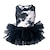 cheap Dancing Costumes-Girls&#039; Dancer Ballet Performance Dress Cute Polyester Black White Pink Dress