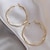 cheap Earrings-Women&#039;s Hoop Earrings Geometrical Precious Romantic Fashion Vintage French Sweet Earrings Jewelry Gold For Party Gift Holiday Promise Festival 1 Pair