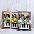 cheap Decorative Garden Stakes-Piano Photo Frame Flower Basket Creative Decorative Flower Basket With Silk Flower Living Room Wooden Color Wall Hanging Flower Pot Factory Wholesale