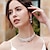 cheap Necklaces-Choker Necklace Chain Necklace Necklace Women&#039;s Tennis Chain Cubic Zirconia White Imitation Diamond Artistic Simple Fashion Vintage Sweet Wedding Gold 49 cm Necklace Jewelry 3pcs for Wedding