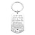 cheap Car Pendants &amp; Ornaments-Valentines Day Gifts for Men To My Man Car Keychain Anniversary for Him Husband Gifts from Wife Birthday Gifts for Boyfriend Groom Fiance Engagement Wedding Present Jewelry Key Ring 1PCS