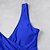 cheap One-Pieces-Women&#039;s One Piece Monokini Swimsuit Solid Color Dot Lake blue Sapphire Lake Green Purple Black Plus Size Swimwear Bathing Suits New Fashion Sexy / Padded Bras / Beach