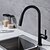 cheap Pullout Spray-Kitchen Faucet with Pull-out Spray,Single Handle One Hole Brass High Arc 2-modes 360°Rotatable Modern Contemporary Kitchen Taps