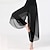 billige Dansetrening-pustende damebukser fritidsklær bukser med ren farge skjøting trening ytelse høy bomullsblanding tyll voksnes underdel