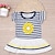 cheap Sets-Toddler Girls&#039; Clothing Set Short Sleeve Yellow Striped Solid Colored Print Cotton Daily Holiday Active Regular / Cute / Spring / Summer