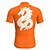 cheap Cycling Jerseys-21Grams® Men&#039;s Short Sleeve Cycling Jersey Dragon Bike Top Mountain Bike MTB Road Bike Cycling Spandex Polyester Breathable Quick Dry Moisture Wicking Sports Clothing Apparel / Athleisure Orange
