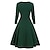 זול תחפושות מהעולם הישן-שמלת קוקטייל רטרו וינטג&#039; שנות ה-50 שמלת שמלת וינטג&#039; שמלת התלקחות שמלת מסיבת חג המולד שמלת אירוע לנשים/מסיבות פסטיבל
