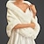 voordelige Bontstola&#039;s-sjaal wit nepbont wraps sjaals dames wrap elegante bruids mouwloos nepbont bruiloft wraps met pure kleur voor herfstbruiloft&amp;amp; winterse bruiloft
