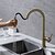cheap Pullout Spray-Kitchen Faucet with Pull-out Spray,Single Handle One Hole Brass High Arc 2-modes 360°Rotatable Modern Contemporary Kitchen Taps