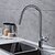 cheap Pullout Spray-Kitchen Faucet with Pull-out Spray,Single Handle One Hole Brass High Arc 2-modes 360°Rotatable Modern Contemporary Kitchen Taps