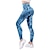 cheap Exercise, Fitness &amp; Yoga Clothing-Women&#039;s Yoga Pants Tummy Control Butt Lift Quick Dry Yoga Fitness Gym Workout High Waist Color Gradient Graphic Patterned Camo / Camouflage Leggings Bottoms Light Purple Baby blue Black / Rose Red