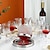 abordables Artículos de bar-Decantador de vino giratorio de lujo, decantador de aireador de vino tinto de cristal transparente sin plomo, juego elegante para amantes del vino