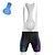 cheap Men&#039;s Shorts, Tights &amp; Pants-21Grams Men&#039;s Cycling Bib Shorts 3D Padded Shorts Bike Bib Shorts Mountain Bike MTB Road Bike Cycling Sports Polka Dot Black 3D Pad Breathable Quick Dry Spandex Polyester Clothing Apparel Bike Wear