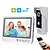 cheap Video Door Phone Systems-WiFi Intercom Video Doorbell Intercom System 9 Inch Wired Video Door Phone Doorbell Camera with Snapshot and Video Record