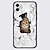 お買い得  設計のケース-猫 電話 場合 にとって Apple iPhone 13 12 Pro Max 11 SE 2020 X XR XS Max 8 7 ユニークなデザイン 保護ケース 耐衝撃 耐埃 バックカバー TPU