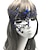 お買い得  フォトブースの小道具-カーニバルマスクデザインの凝った服パーティーパーティーレディースセクシーマスク12コンステレーションレースメタルマスクダイヤモンドをちりばめた鉄の蝶のマスク