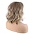 tanie starsza peruka-blond peruki dla kobiet syntetyczna peruka kręcone z grzywką peruka blond krótkie blond włosy syntetyczne;