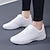 cheap Dance Sneakers-Unisex Dance Sneakers Cheer Shoes Practice HipHop Cheerleading Sneaker Flat Heel Round Toe Lace-up Adults&#039; Children&#039;s White