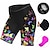 cheap Women&#039;s Pants, Shorts &amp; Skirts-21Grams Women&#039;s Bike Shorts Cycling Padded Shorts Bike Shorts Pants Mountain Bike MTB Road Bike Cycling Sports Rainbow Butterfly 3D Pad Fast Dry Breathable Quick Dry Black Green Polyester Spandex